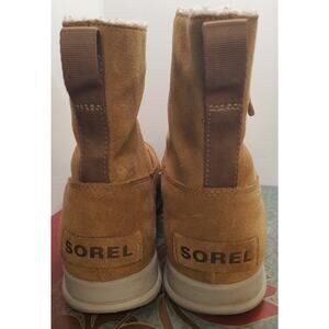 Sorel Women's Explorer Zip Boot Camel Brown Waterproof Size 9.5 NL3812-224